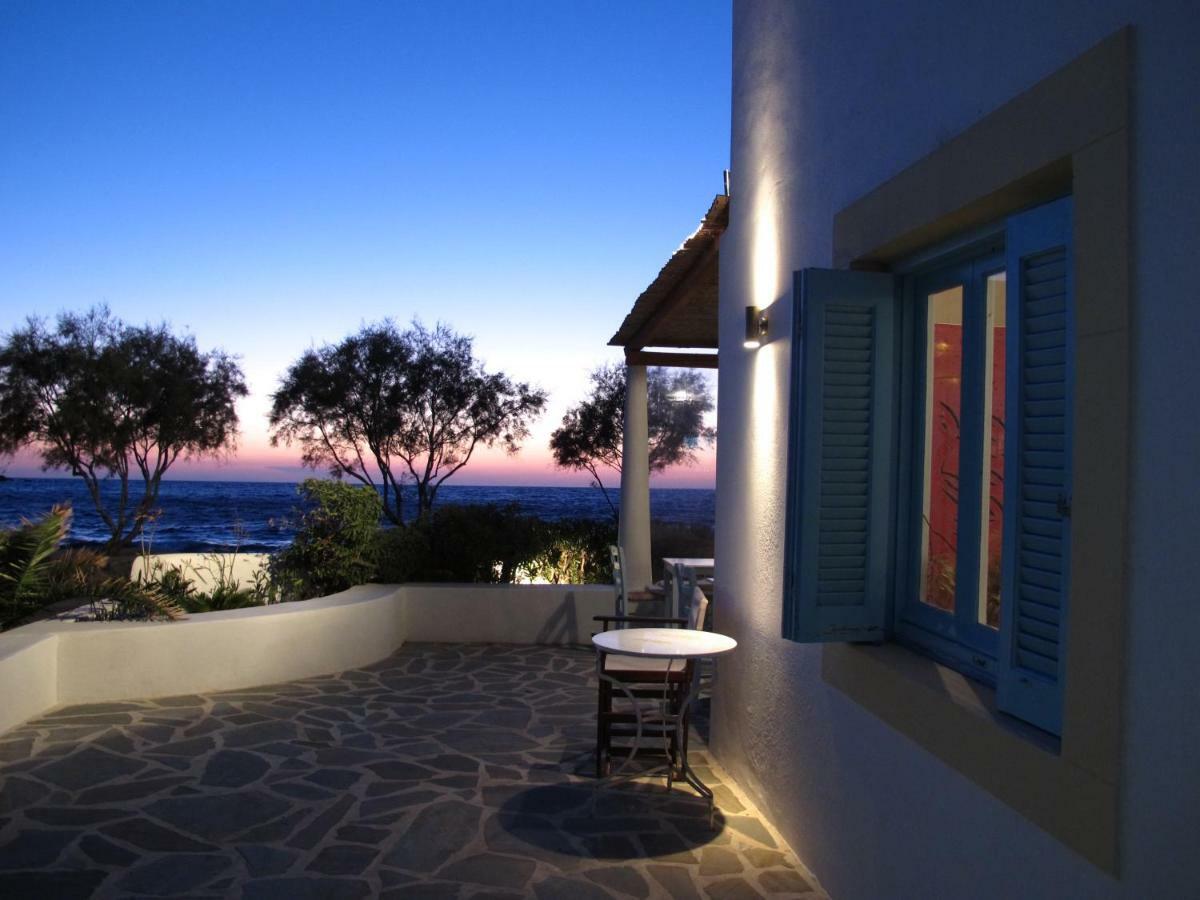 Oklaca Patmos Beach Rooms Скала Экстерьер фото